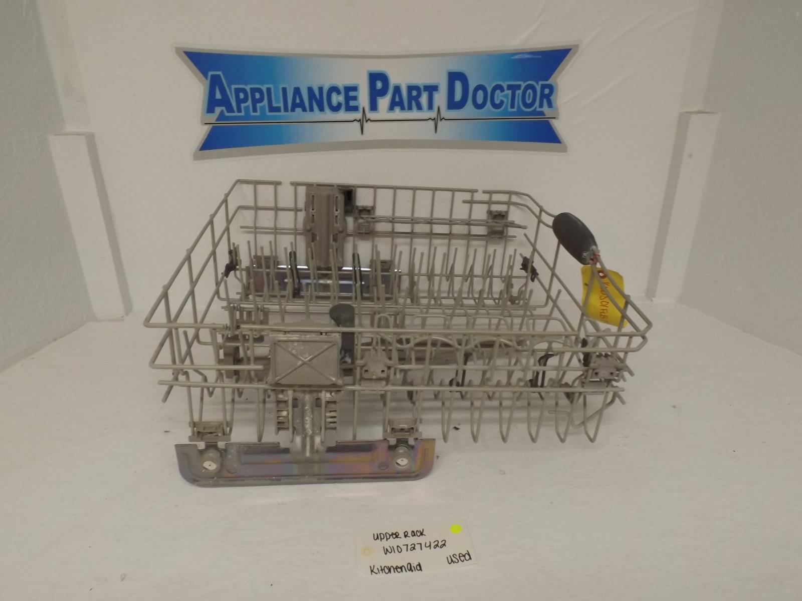 KitchenAid Dishwasher W10727422 Upper Rack Used KitchenAid Dishwasher W10727422 Upper Rack Used